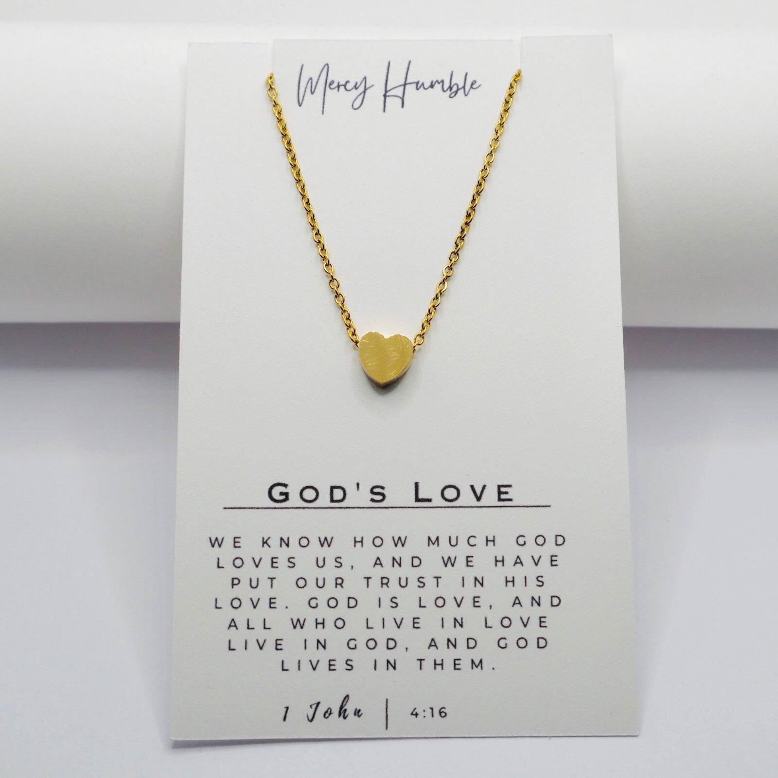 Heart Clover Necklace – Humble Legends