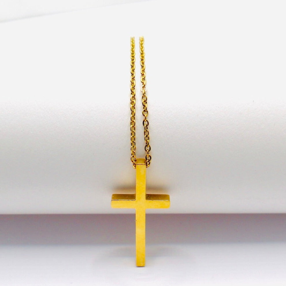 Cross Pendant Necklace - Men  - Women